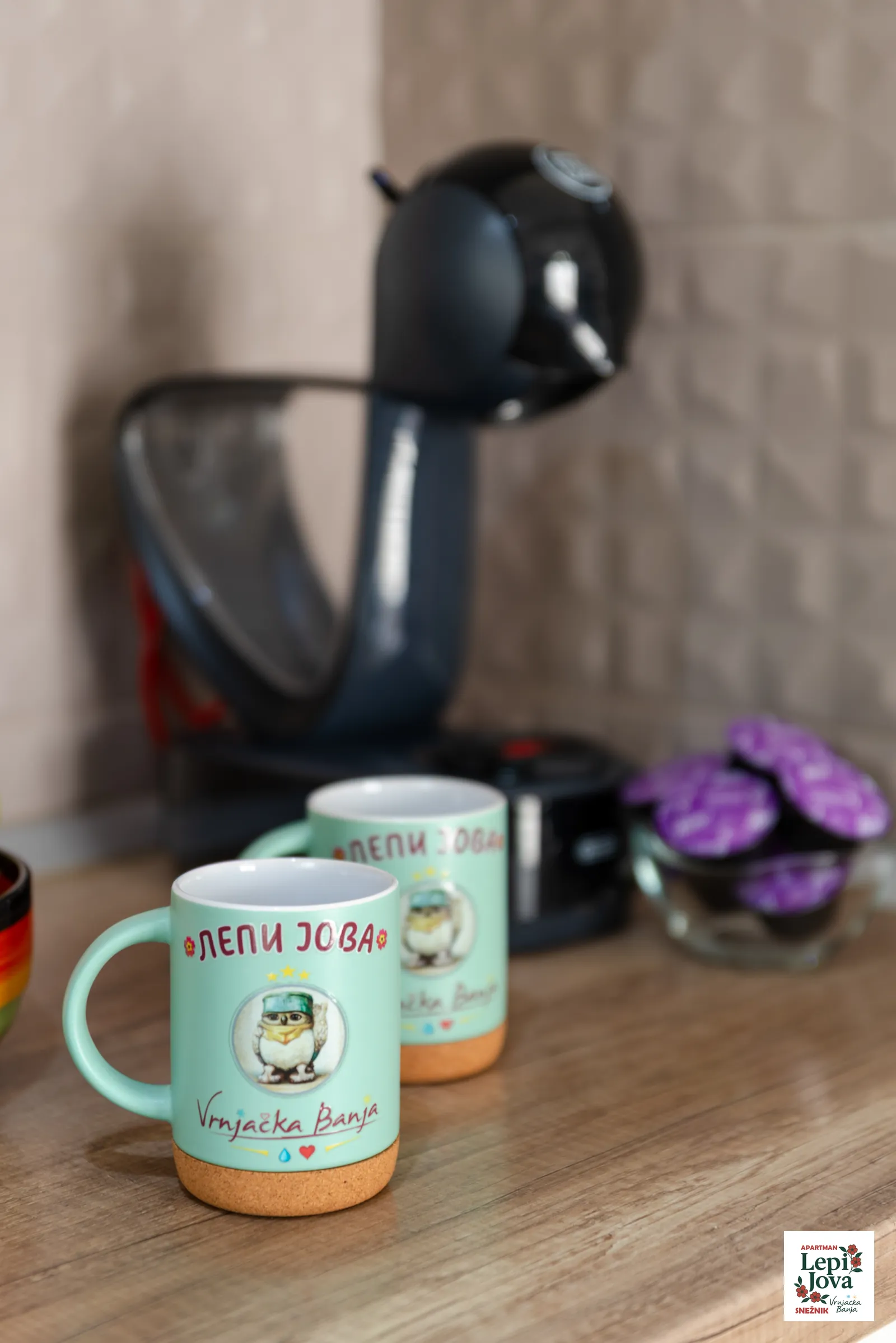 Kafa dobrodošlice za goste apartmana Snežnik u Vrnjačkoj Banji